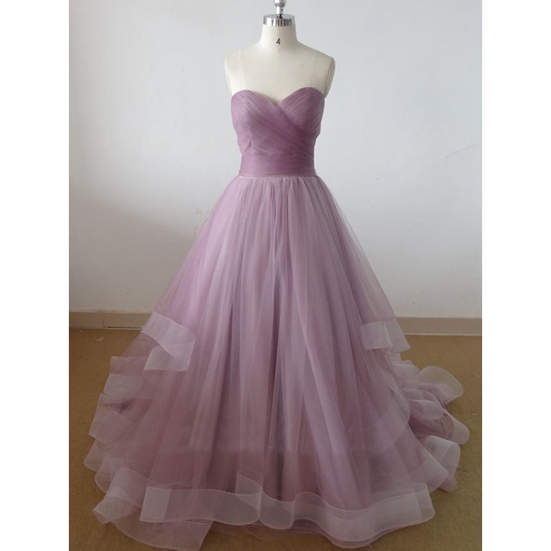 beautiful purple prom dresses