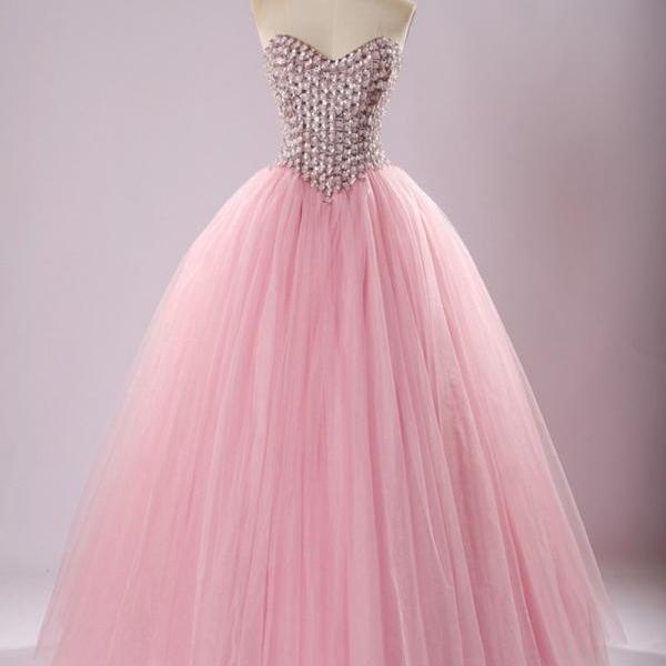 Light Pink Sweet 16 Dresses